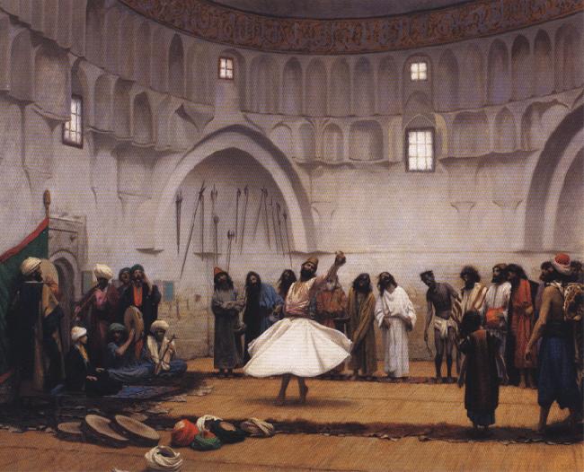 Jean - Leon Gerome The Whirling Dervishes China oil painting art